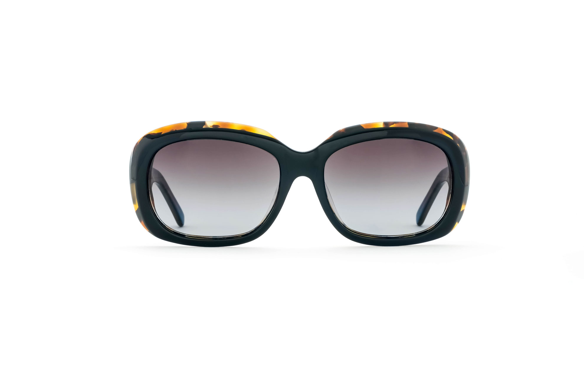 Reptile Designer Polarized Sunglasses Genus in Espresso with Fire Red Lenses